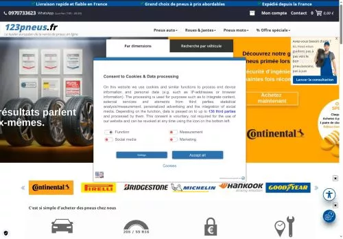 123pneus mars 2026