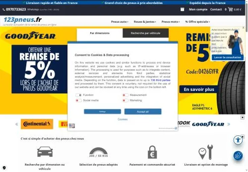 123pneus avril 2026
