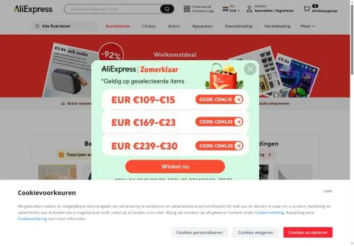 AliExpress mai 2026