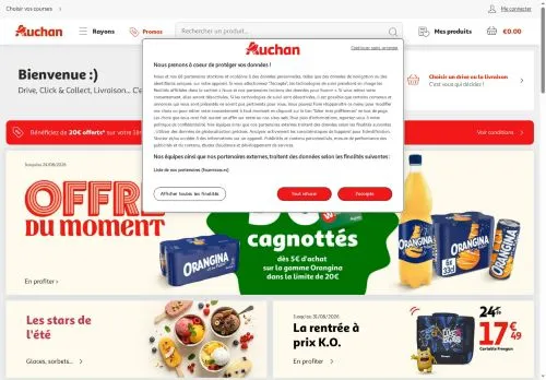 Auchan août 2026
