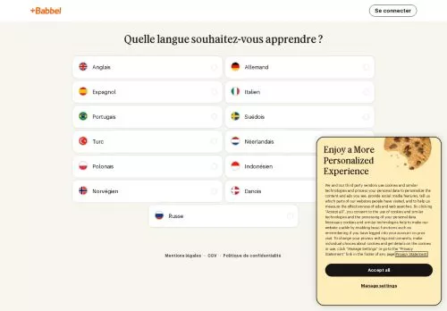 Babbel février 2026