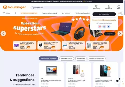 Boulanger février 2026