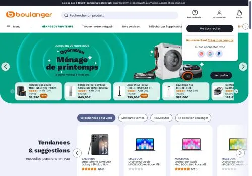 Boulanger mars 2026