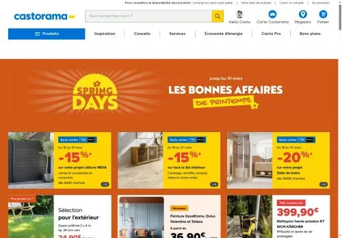 Castorama mars 2026