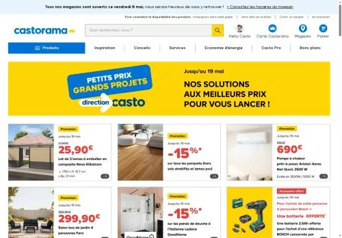 Castorama mai 2026