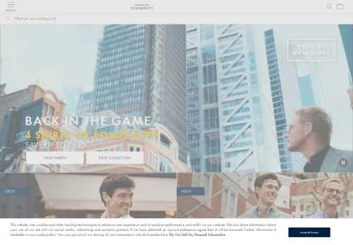 Charles Tyrwhitt septembre 2026