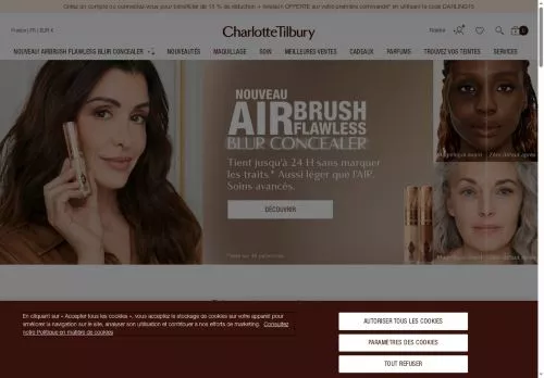 Charlotte Tilbury mars 2026