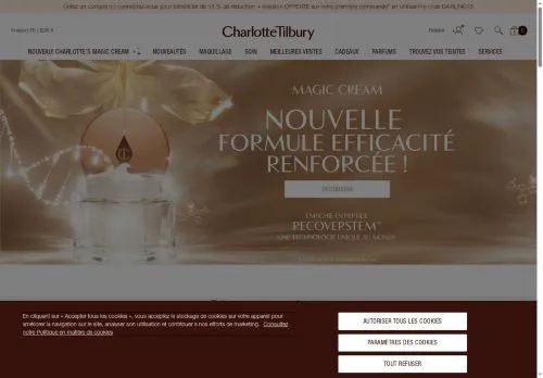 Charlotte Tilbury mars 2026