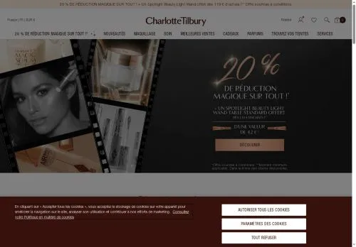Charlotte Tilbury mars 2026