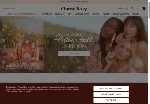 Charlotte Tilbury avril 2026