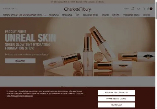 Charlotte Tilbury juin 2026