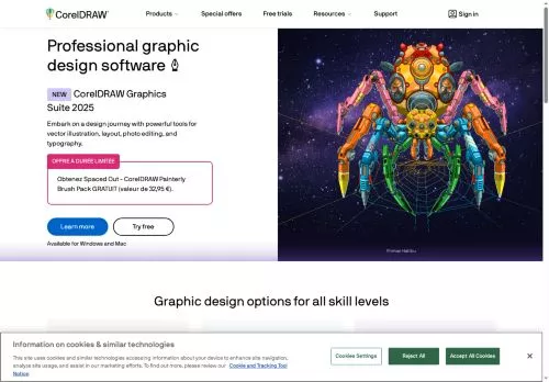 CorelDRAW décembre 2025