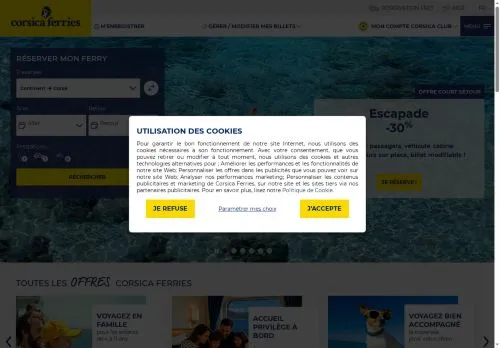 Corsica Ferries septembre 2026