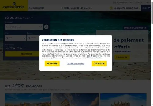 Corsica Ferries avril 2026