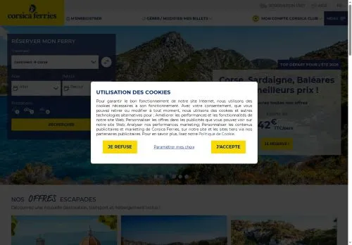 Corsica Ferries juin 2026