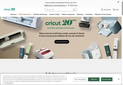 Cricut septembre 2026