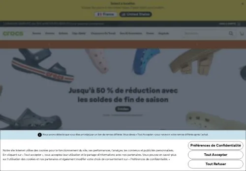Crocs juillet 2026