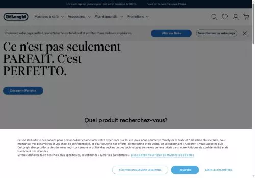 Delonghi février 2026
