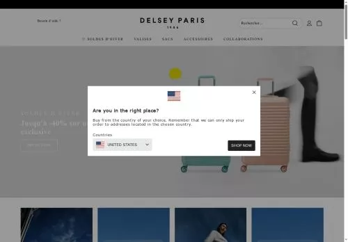 Delsey Paris janvier 2026