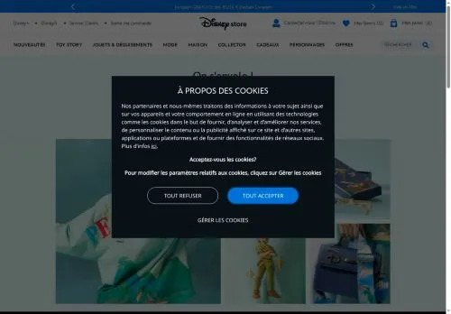 Disney Store septembre 2026