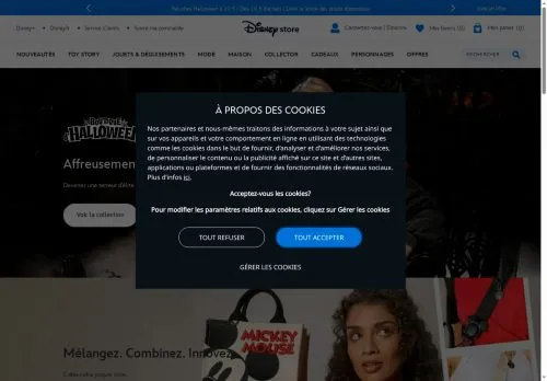 Disney Store septembre 2026