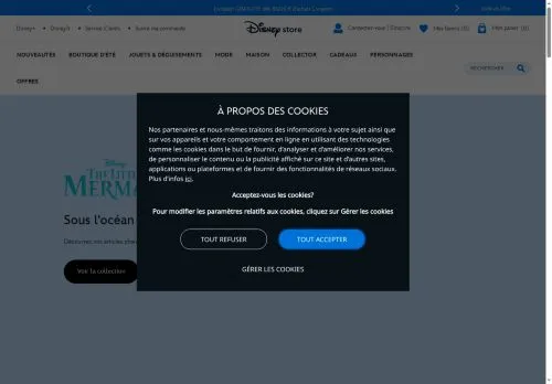 Disney Store avril 2026