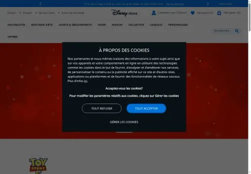 Disney Store juin 2026