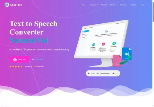 EaseText décembre 2025