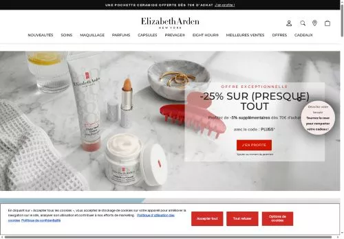 Elizabeth Arden mars 2026