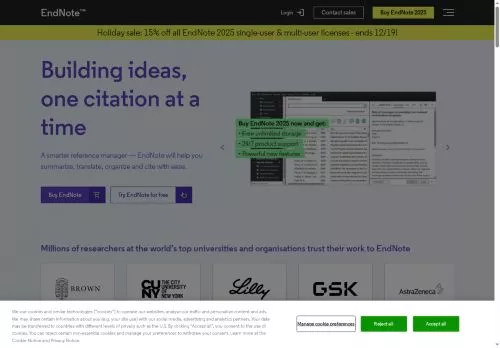 EndNote décembre 2025