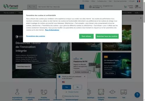 Farnell février 2026