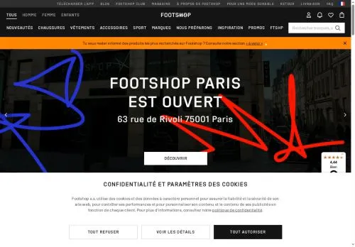 Footshop mai 2026