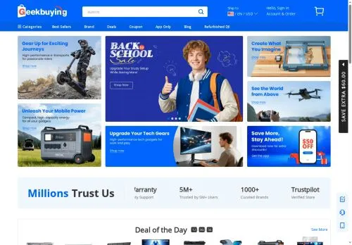 GeekBuying septembre 2026