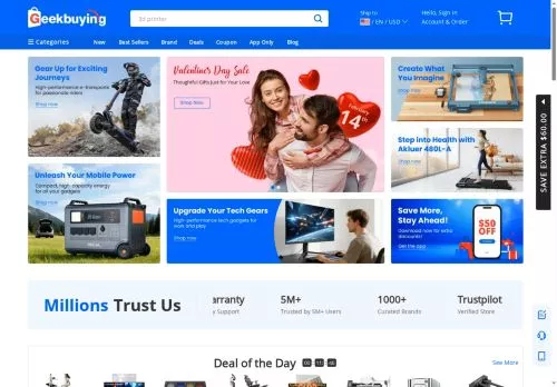 GeekBuying février 2026