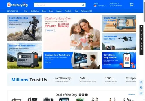 GeekBuying mai 2026