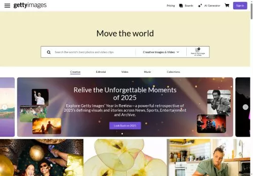 Getty Images février 2026