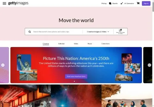 Getty Images avril 2026