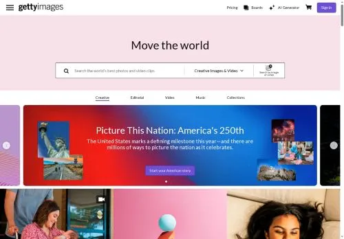 Getty Images avril 2026