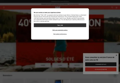 Helly Hansen juillet 2026