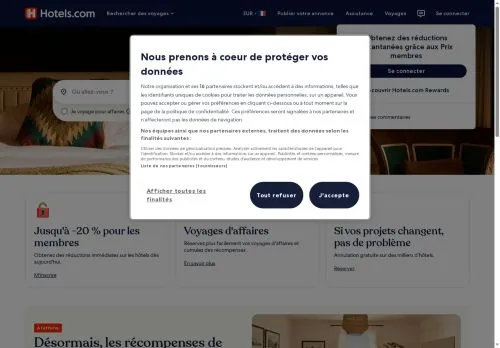 Hotels.com septembre 2026