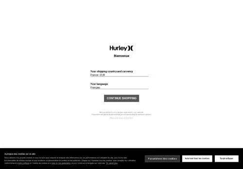 Hurley février 2026