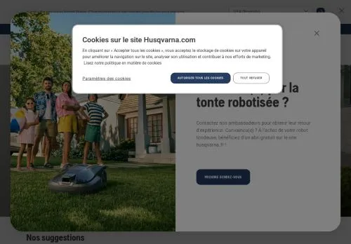 Husqvarna octobre 2026
