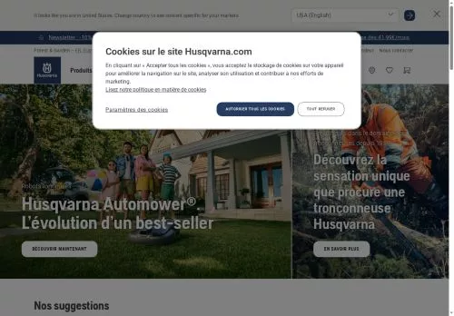 Husqvarna février 2026