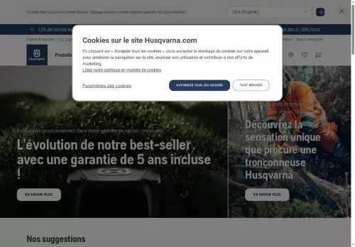 Husqvarna décembre 2025