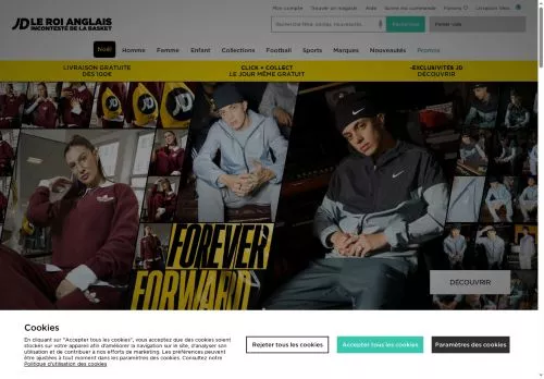 JD Sports décembre 2025