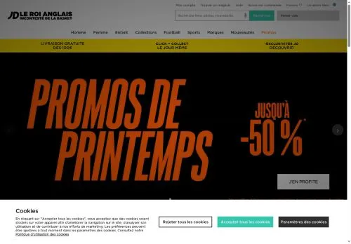 JD Sports mai 2026