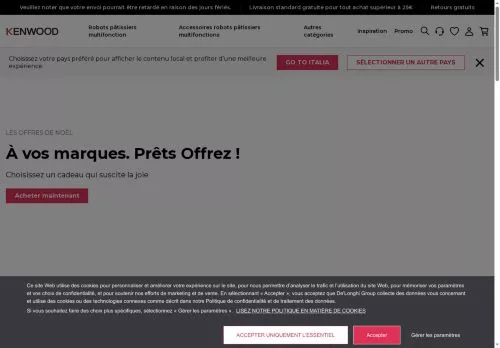 Kenwood janvier 2026