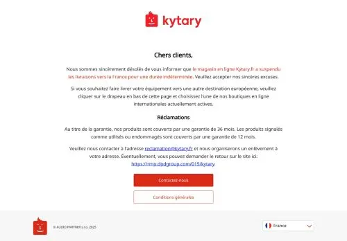 Kytary août 2026