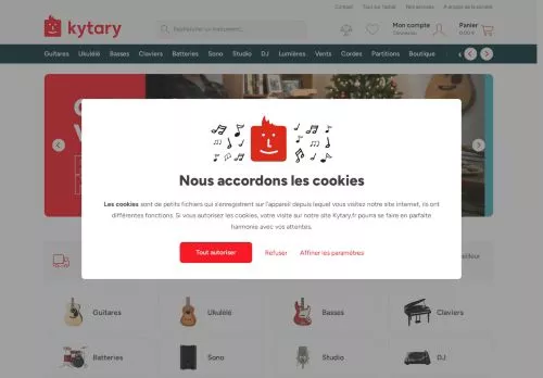 Kytary décembre 2025