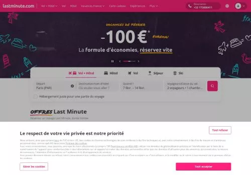 Lastminute février 2026